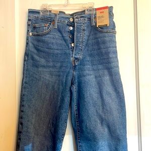 NEW Levi’s Ribcage Ankle Straight jean